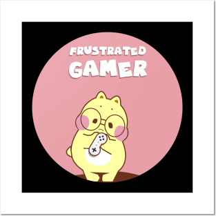 Frustrated gamer Posters and Art